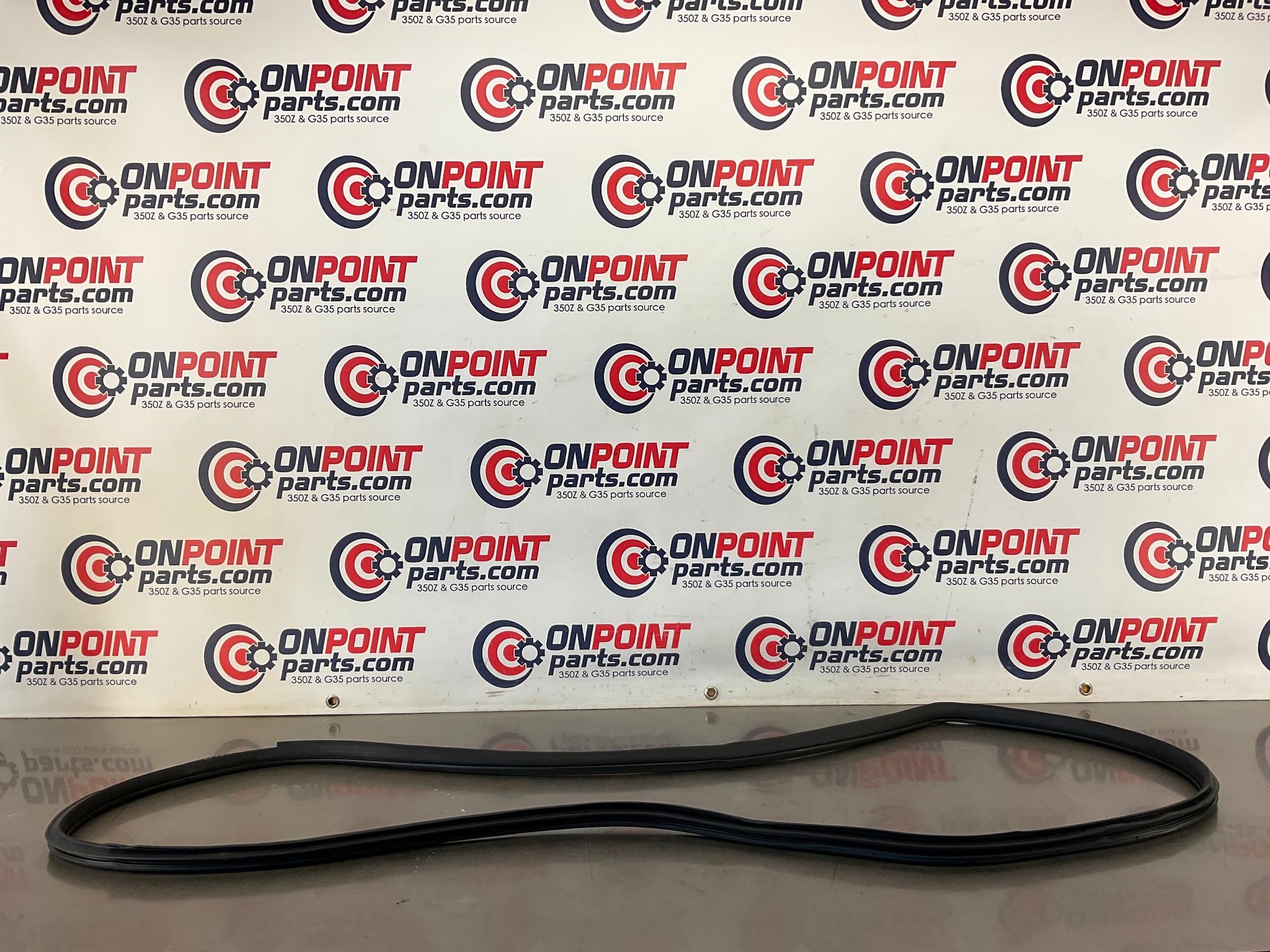 2003 Infiniti G35 Sedan Passenger Right Rear Inner Door Seal OEM 15BDDEE - On Point Parts Inc