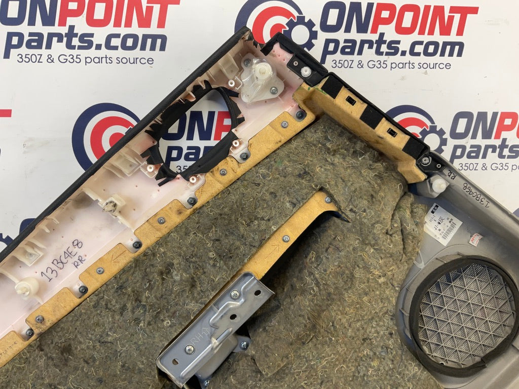 2008 Infiniti G35 Sedan Passenger Right Rear Door Panel 82900 OEM 13BC4E8 - On Point Parts Inc