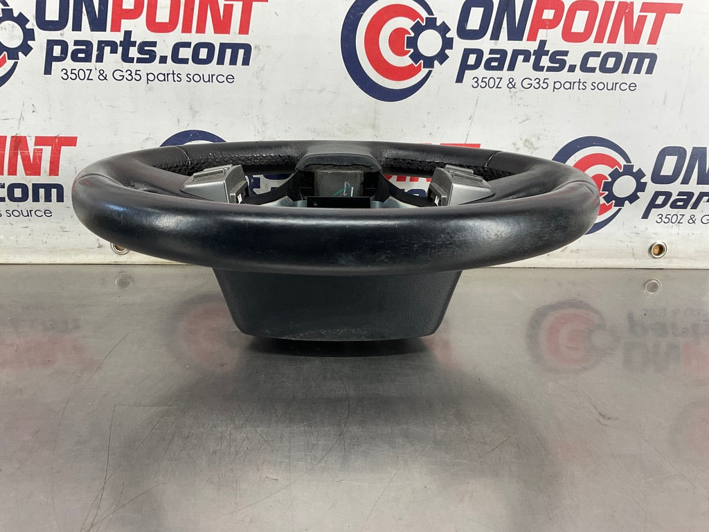 2005 Infiniti G35 Complete Leather Steering Wheel with Switches OEM 24BFFEC - On Point Parts Inc