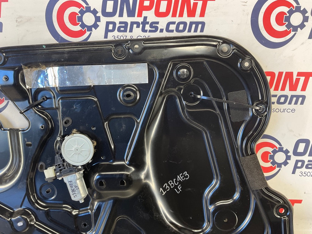 2008 Infiniti G35 Sedan Driver Left Front Window Regulator Motor OEM 13BC4E3 - On Point Parts Inc