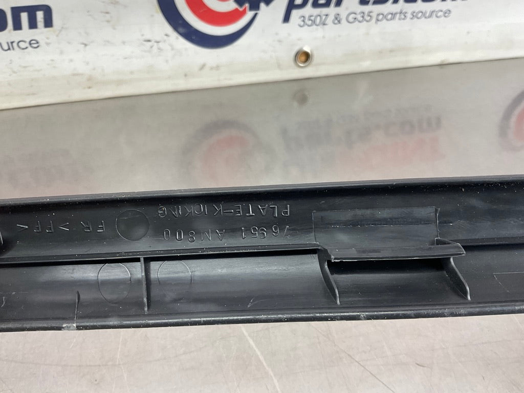 2005 Infiniti G35 Passenger Right Door Threshold Sill Trim 76951 OEM 24BFFE7 - On Point Parts Inc