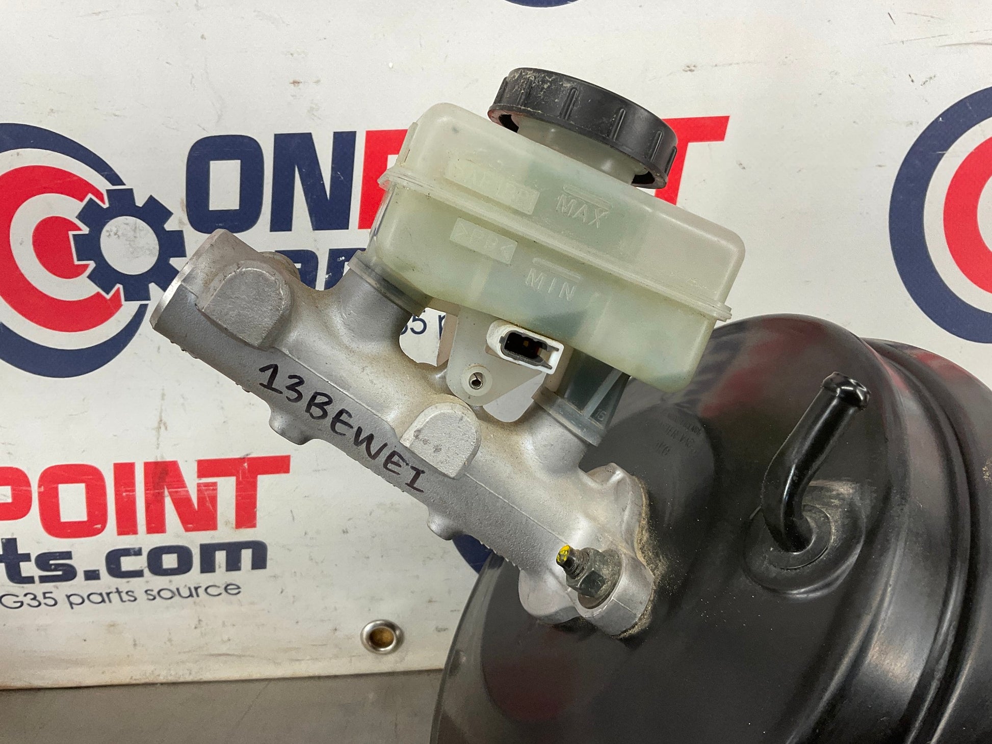 2003 Infiniti G35 Brembo Brake Booster and Master Cylinder  OEM 13BEWEI - On Point Parts Inc