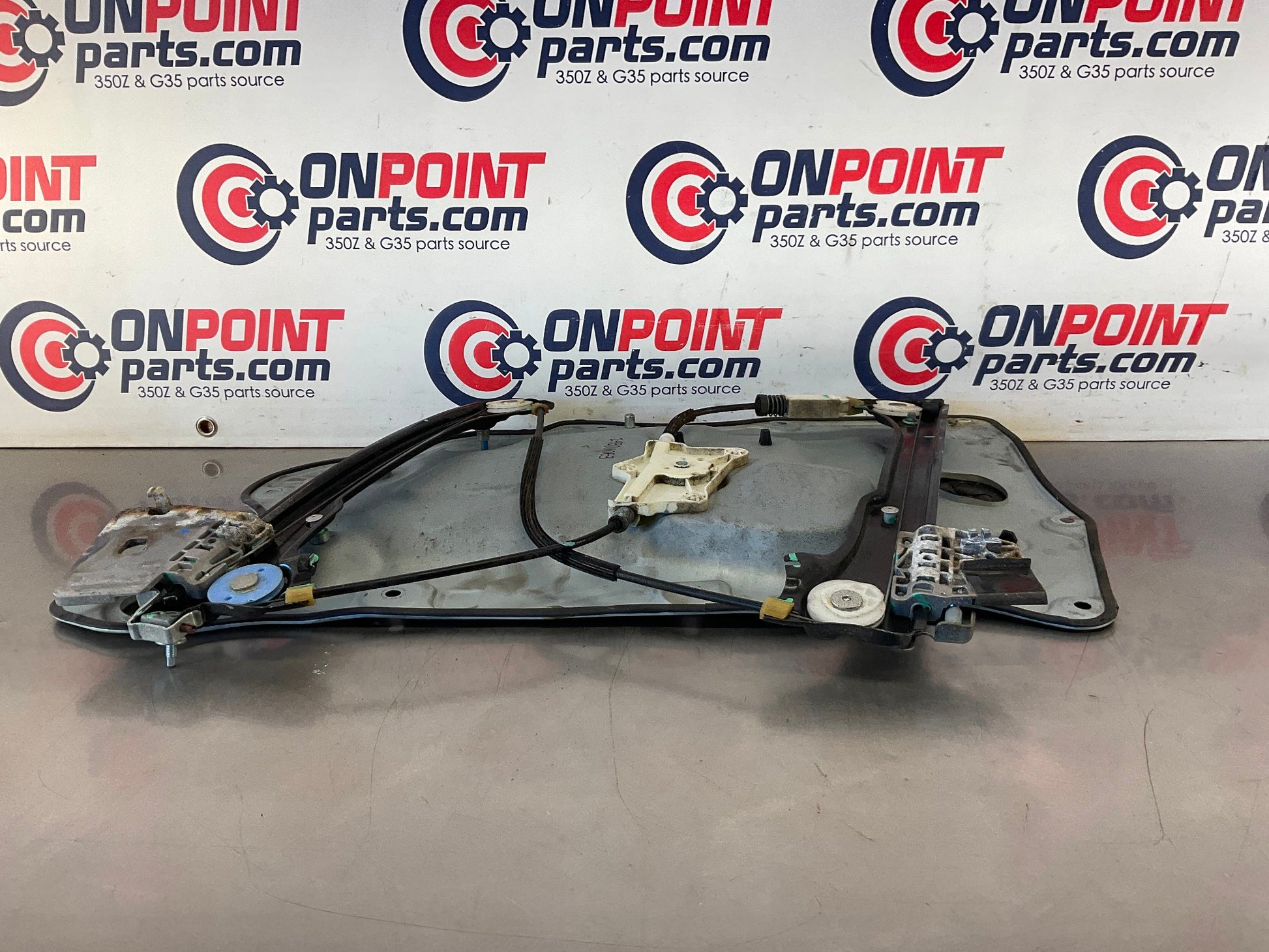 2012 Nissan 370Z Driver Left Window Regulator Motor Assembly OEM 24BDME3 - On Point Parts Inc