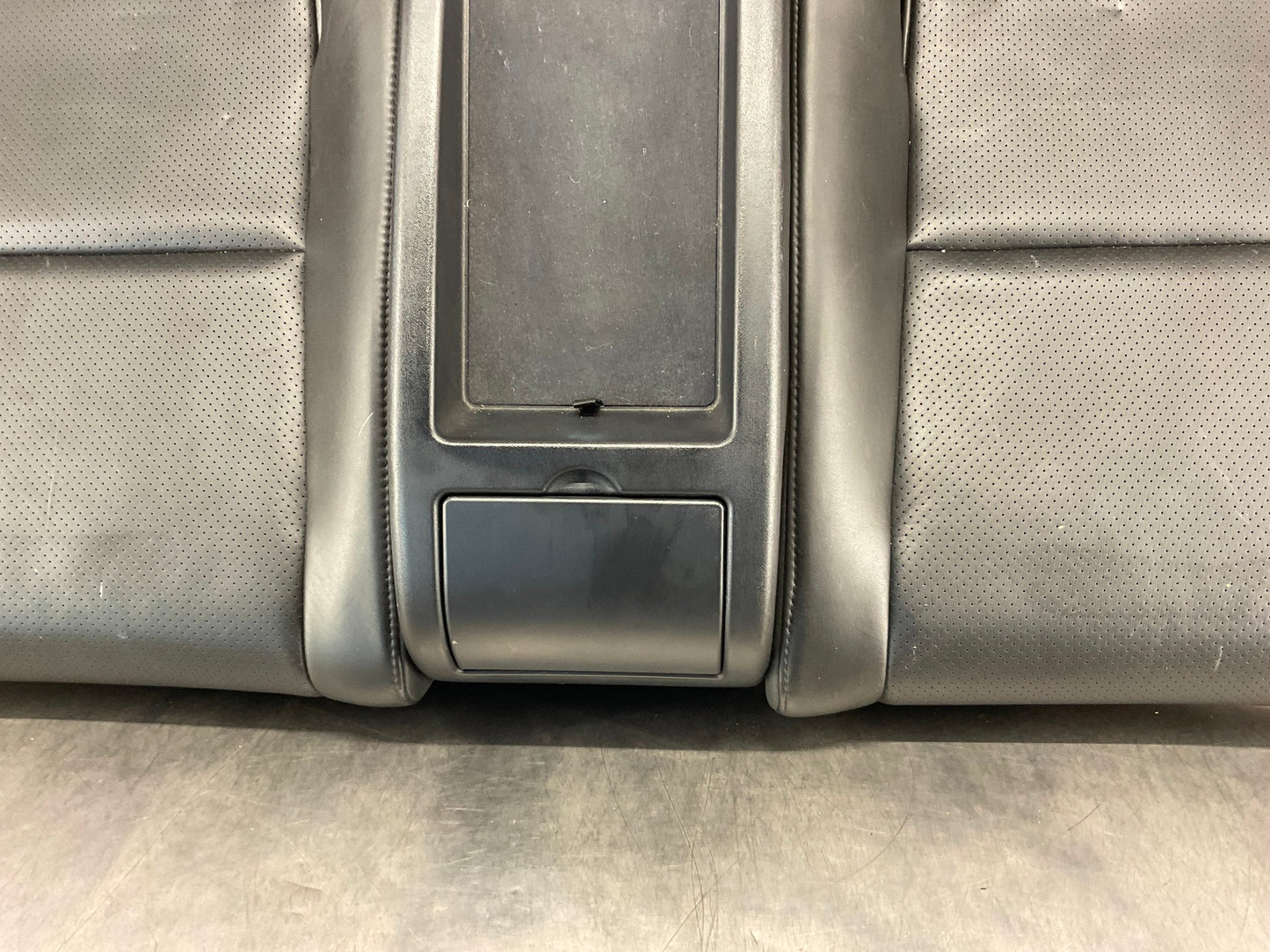 2003 Infiniti G35 Rear Lower Leather Seat Cushion with Cup Holders OEM 13BEWE9 - On Point Parts Inc