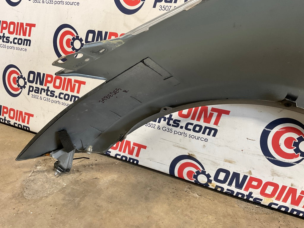 2004 Nissan 350Z Passenger Right Front Fender with Emblem OEM 14BEQE5 - On Point Parts Inc