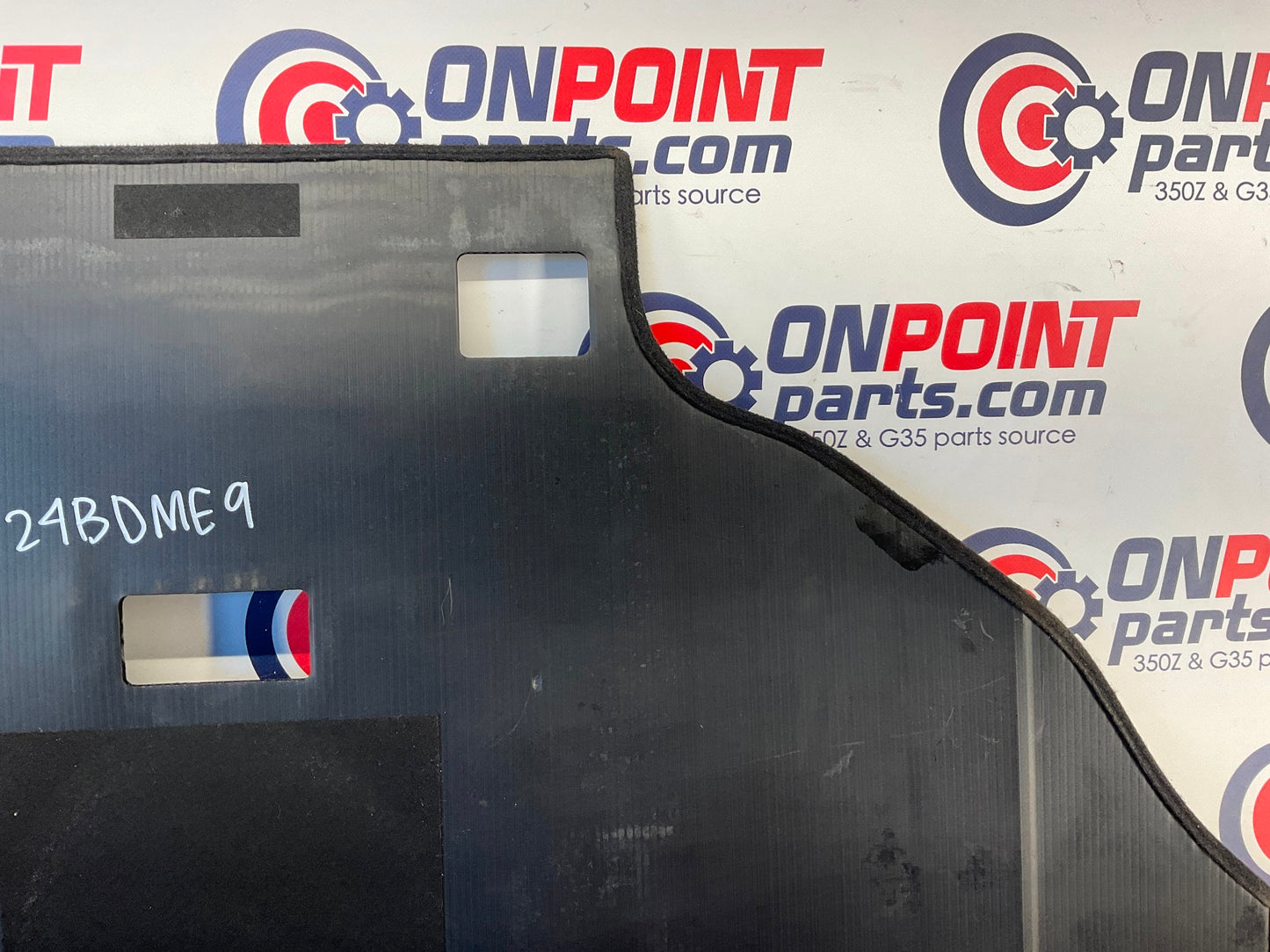 2012 Nissan 370Z Trunk Spare Tire Cover Subfloor 84960 OEM 24BDME9 - On Point Parts Inc