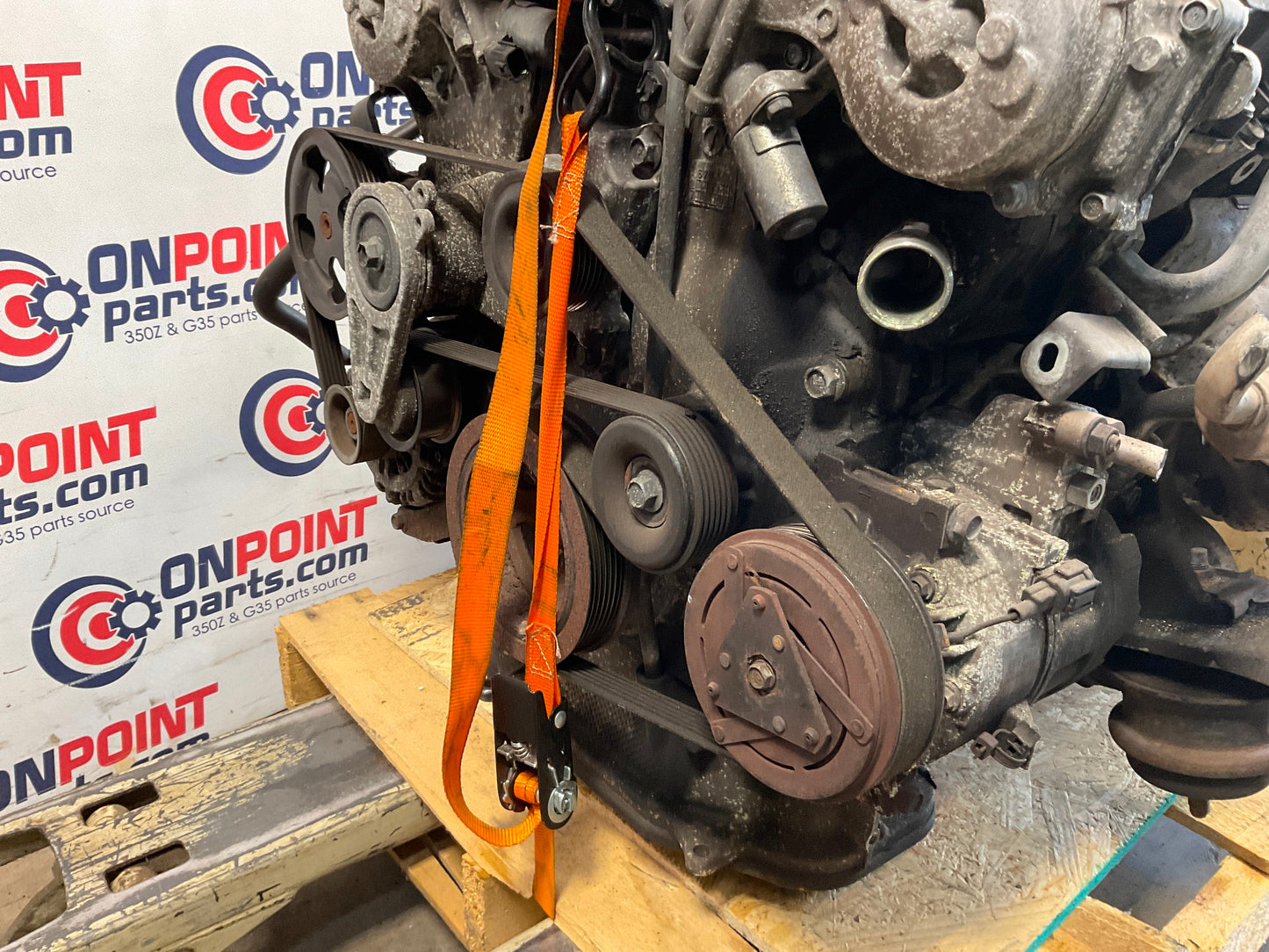 2007 Nissan 350Z V6 VQ35HR Manual Engine 123k OEM 21BBPD0 - On Point Parts Inc