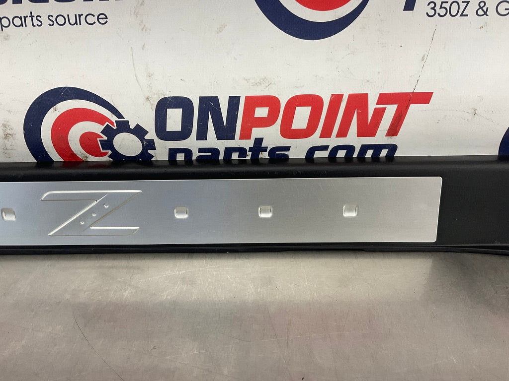 2004 Nissan 350Z Passenger Right Door Threshold Kick Plate Trim OEM 14BEQE7 - On Point Parts Inc