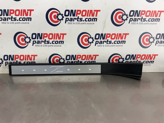 2004 Nissan 350Z Passenger Right Door Threshold Kick Plate Trim OEM 14BEQE7 - On Point Parts Inc