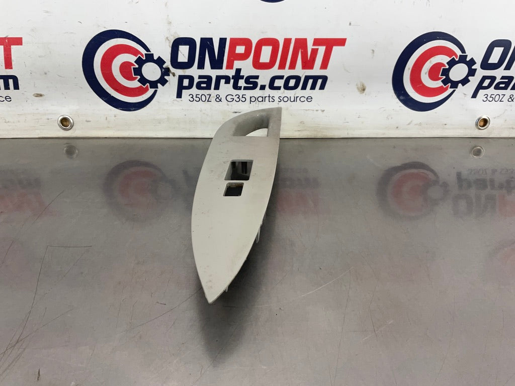 2008 Infiniti G35 Passenger Right Front Window Door Lock Trim 80960 OEM 13BC4EE - On Point Parts Inc