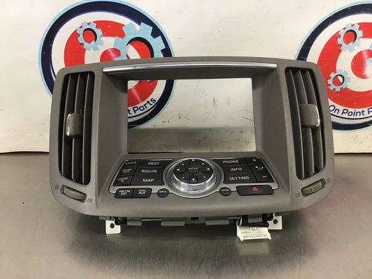 2012 Infiniti G37 Sedan Stereo Bezel Panel Controls OEM 23BCBDC - On Point Parts Inc