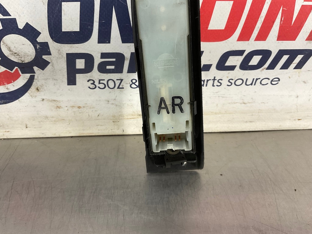 2004 Infiniti G35 Sedan Passenger Right Rear Window Switch 82960 OEM 15BE4EE - On Point Parts Inc