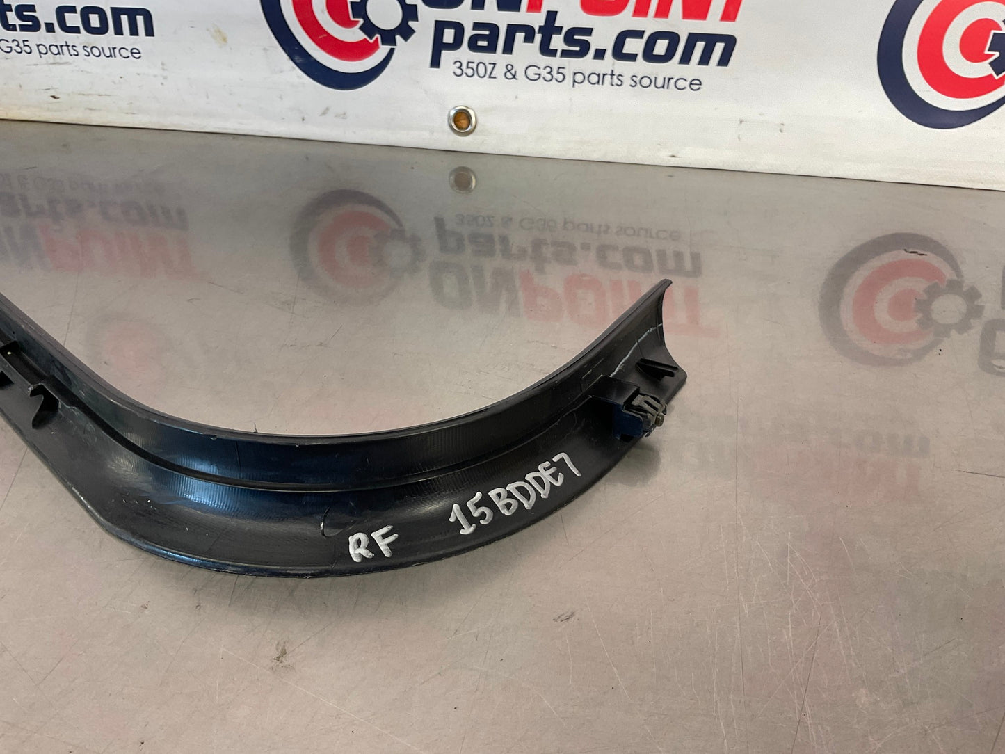 2003 Infiniti G35 Passenger Right Front Door Threshold Sill Trim OEM 15BDDE7 - On Point Parts Inc