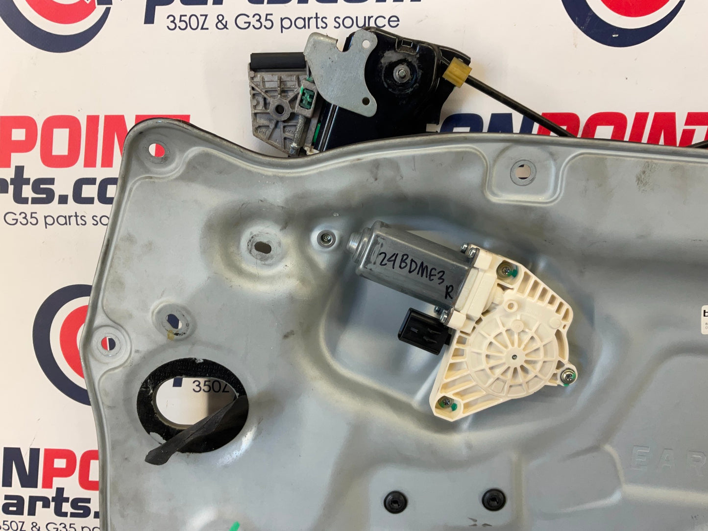 2012 Nissan 370Z Passenger Right Window Regulator Motor Assembly OEM 24BDME3 - On Point Parts Inc