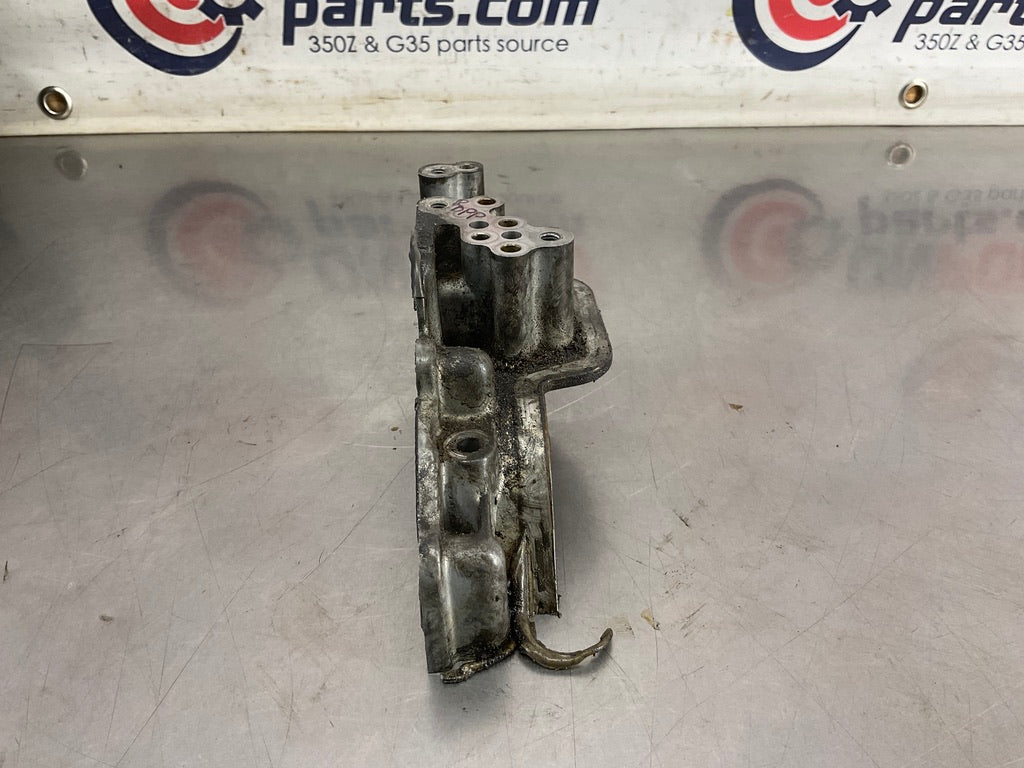 2004 Infiniti G35 VQ35DE Driver Left Cylinder Head with Crank Caps OEM 15BE4E0 - On Point Parts Inc