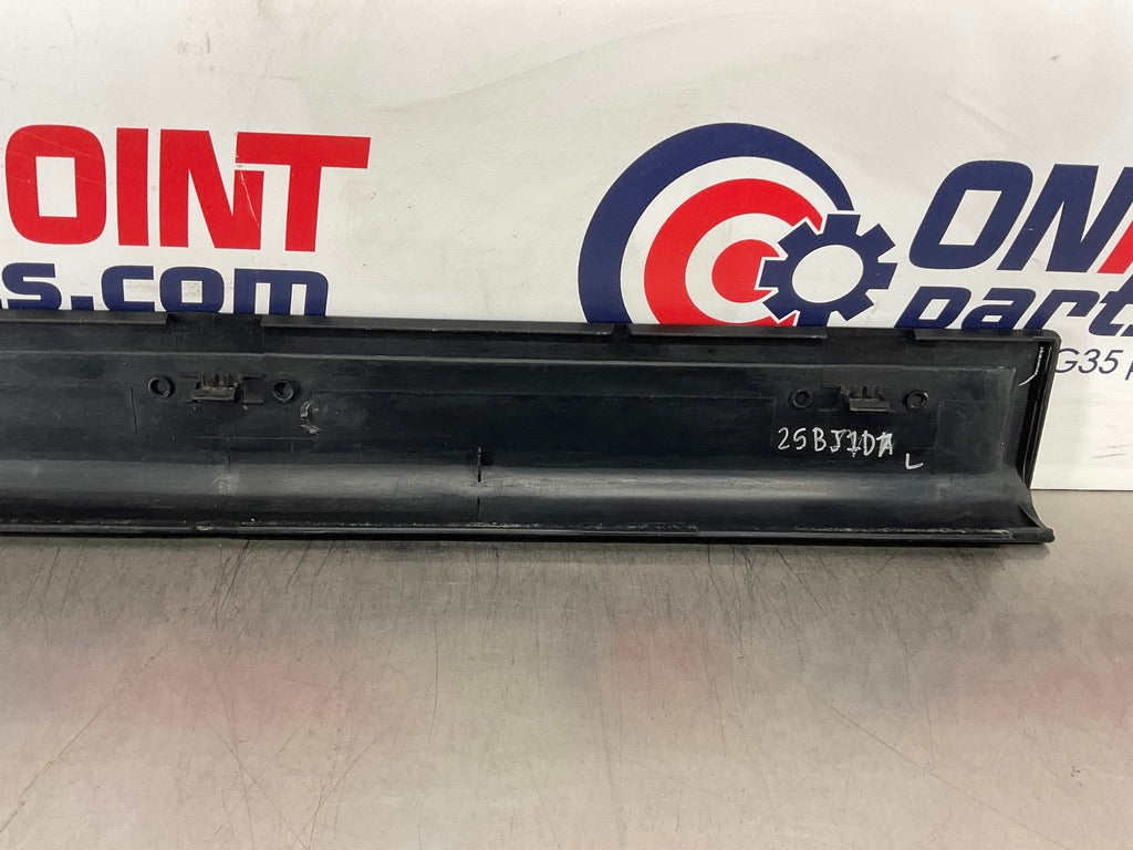 2006 Infiniti G35 Sedan Passenger Right Front Door Kick Plate Trim OEM 25BJ1D7 - On Point Parts Inc