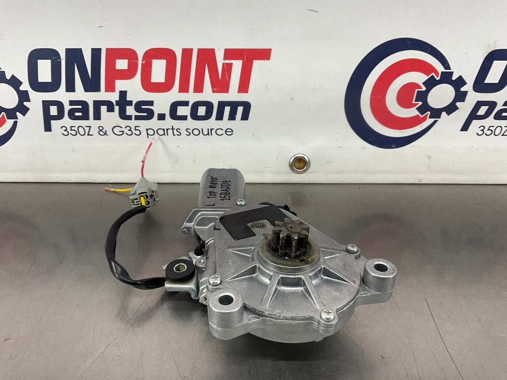 2006 Nissan 350Z Convertible Soft Top Driver Left Top Lift Motor OEM 15BAJDE - On Point Parts Inc