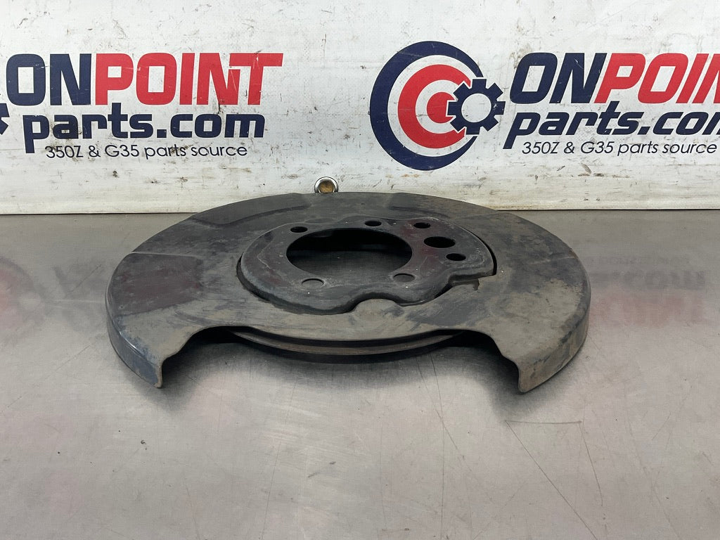 2003 Nissan 350Z Passenger Right Rear Brake Dust Cover Baffle Plate OEM 23BCPEK - On Point Parts Inc