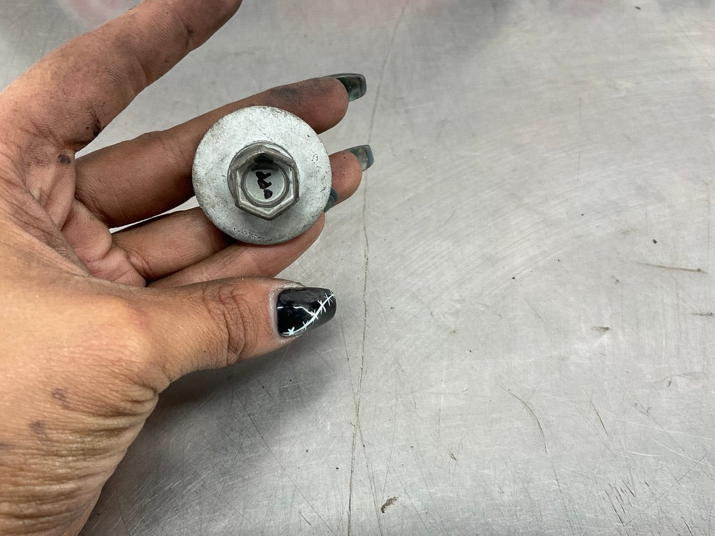 2003 Infiniti G35 Transmission Exhaust Mount Bracket and Hardware OEM 13BEWEI - On Point Parts Inc