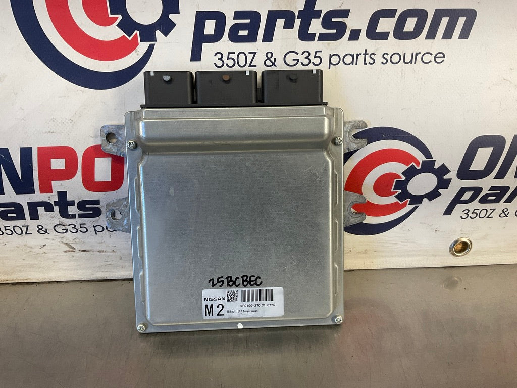 2007 Nissan 350Z ECU ECM VQ35HR Engine Control Module Automatic OEM 25BCBEC - On Point Parts Inc