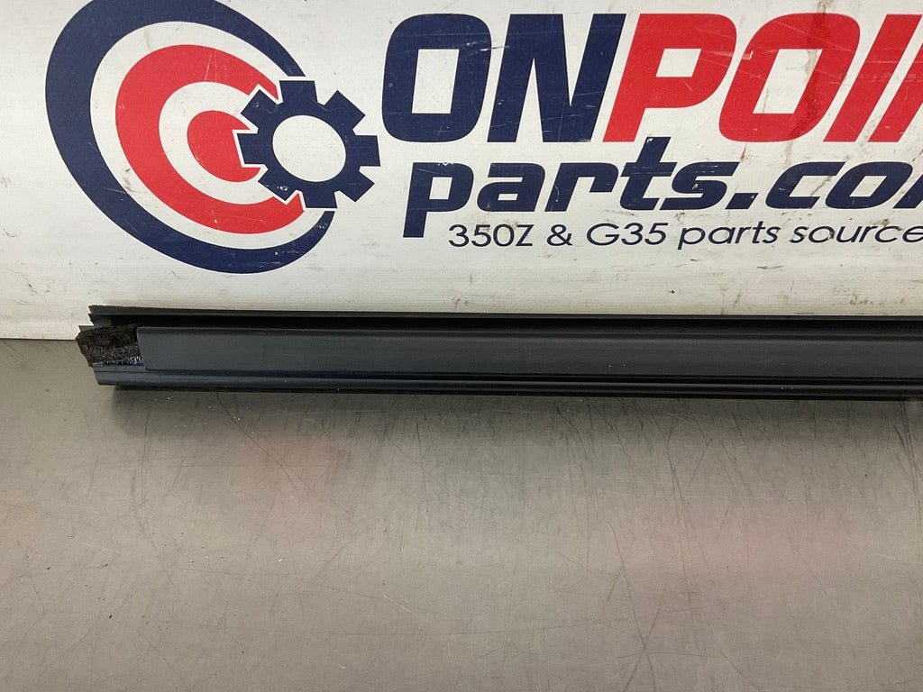 2008 Infiniti G35 Passenger Right Upper Door Window Weather Seal OEM 13BC4E7 - On Point Parts Inc