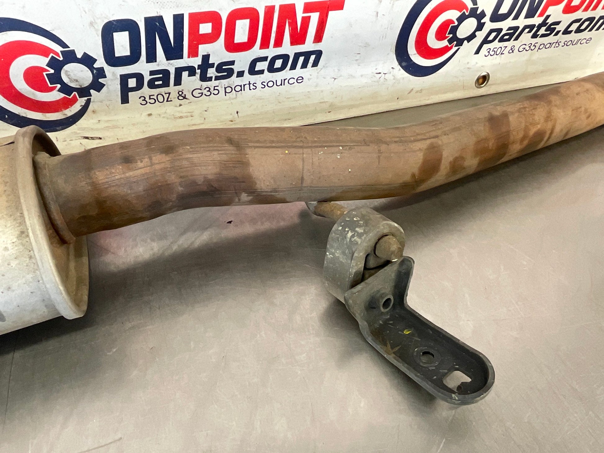 2005 Infiniti G35 Exhaust Midpipe Muffler Resonator 20300 OEM 24BFFE0 - On Point Parts Inc