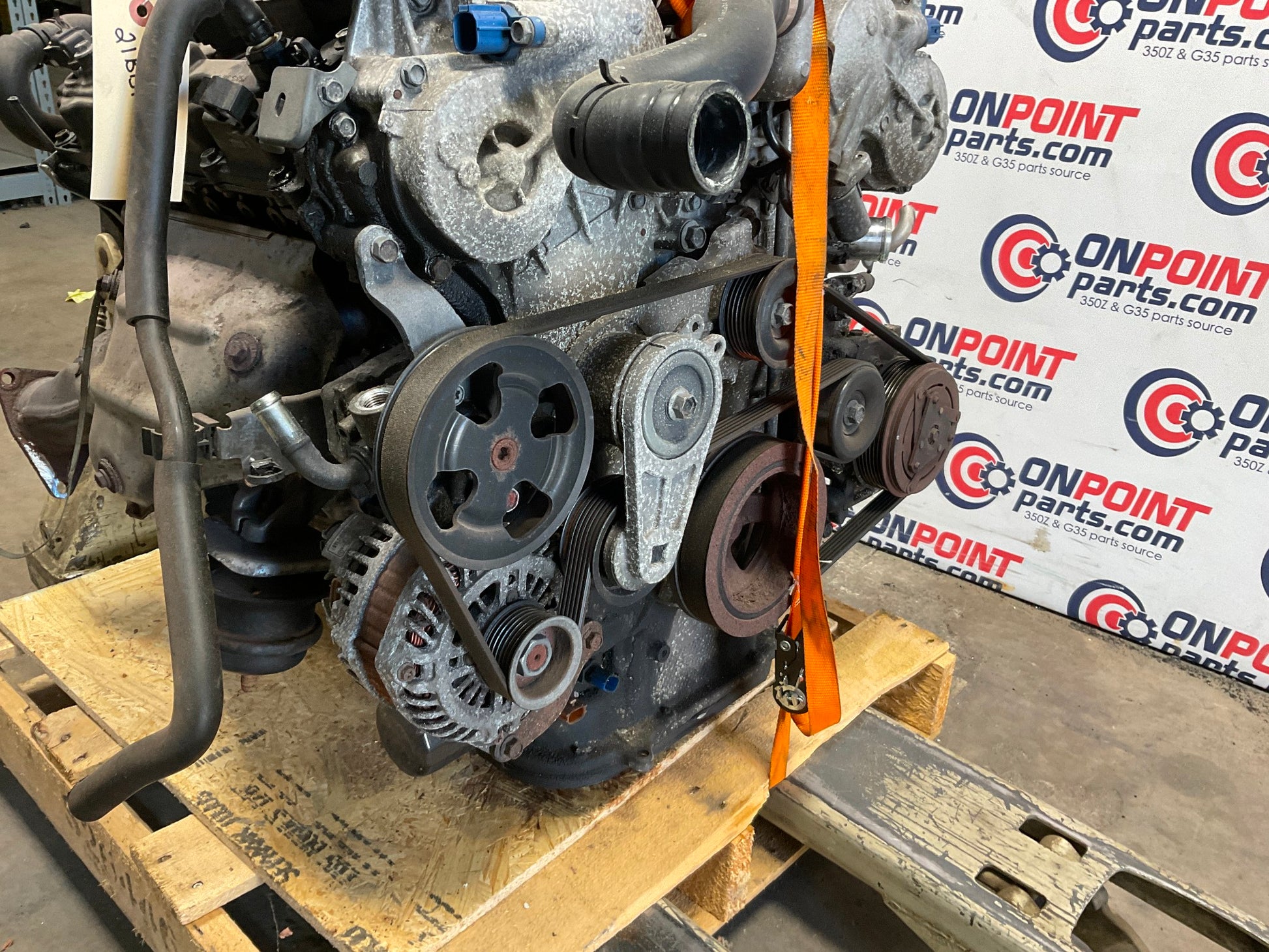 2007 Nissan 350Z V6 VQ35HR Manual Engine 123k OEM 21BBPD0 - On Point Parts Inc