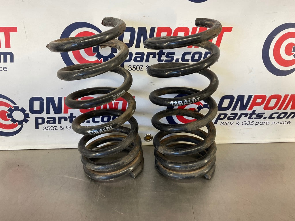 2008 Nissan 350Z Rear Coil Springs OEM 13BASDI - On Point Parts Inc