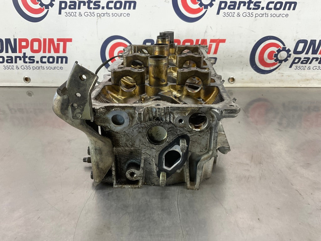2004 Infiniti G35 VQ35DE Driver Left Cylinder Head with Crank Caps OEM 15BE4E0 - On Point Parts Inc