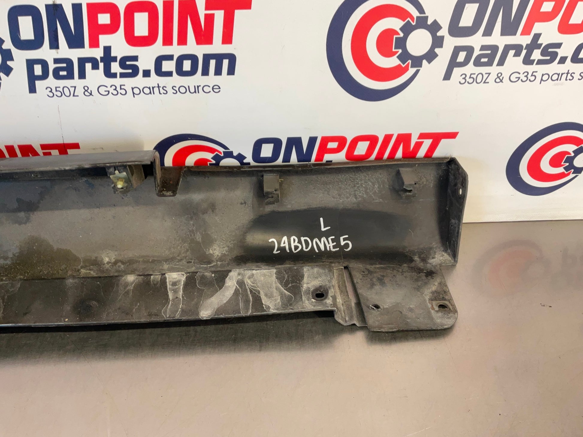 2012 Nissan 370Z Driver Left Rocker Panel Side Skirt 76851 OEM 24BDME5 - On Point Parts Inc