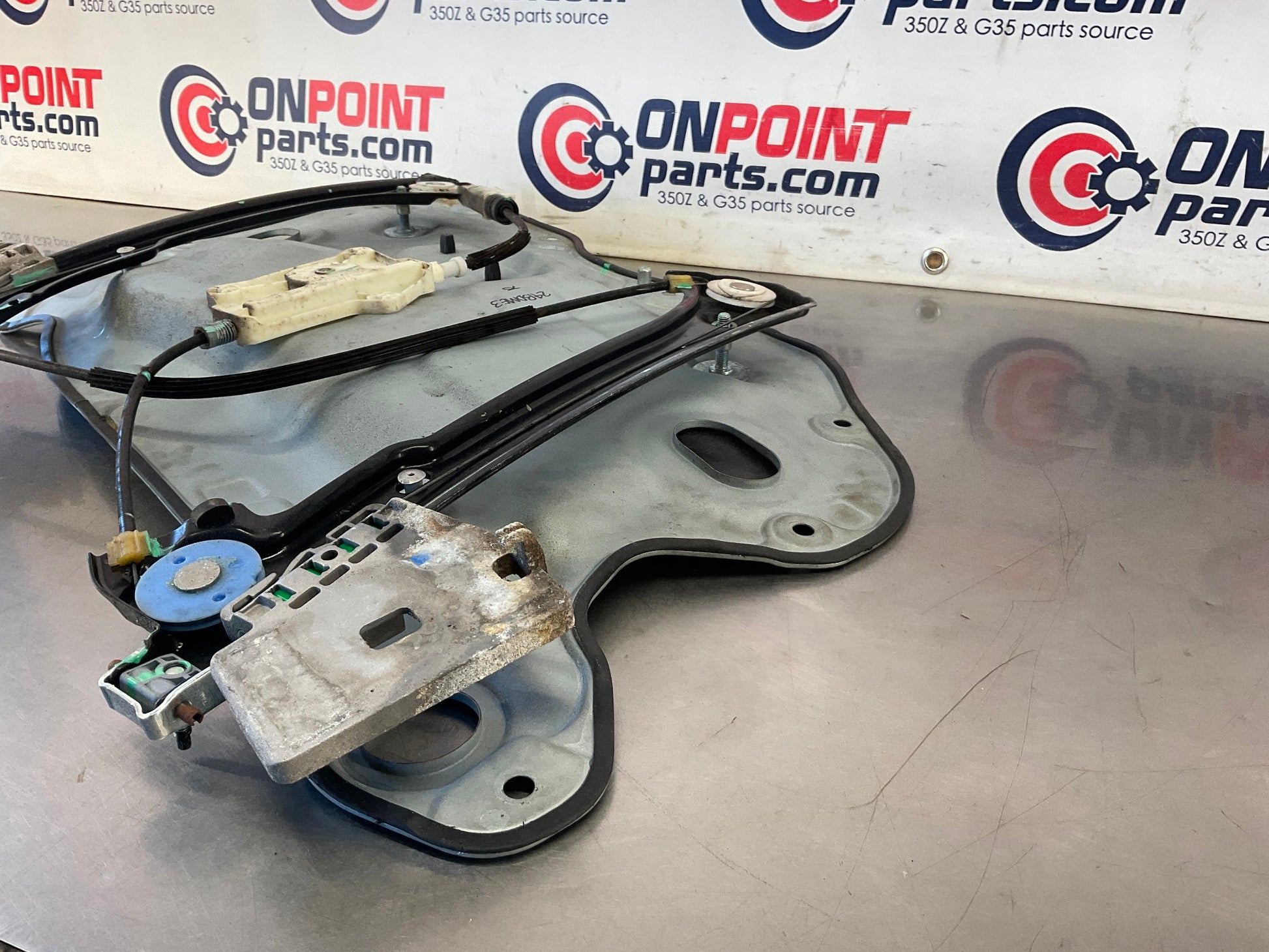 2012 Nissan 370Z Passenger Right Window Regulator Motor Assembly OEM 24BDME3 - On Point Parts Inc