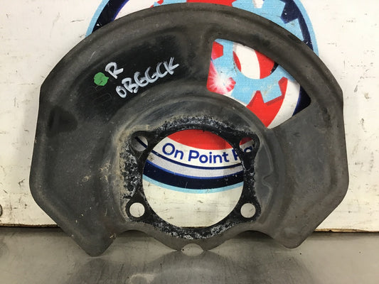 2003 Nissan 350Z Passenger Right Front Brake Dust Cover OEM 0BGGCK - On Point Parts Inc