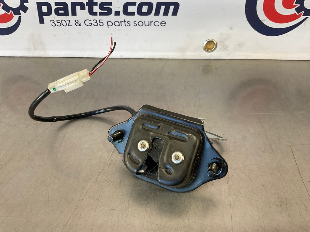 2006 Nissan 350Z Rear Trunk Latch and Lock Actuator OEM 21BJFDC - On Point Parts Inc