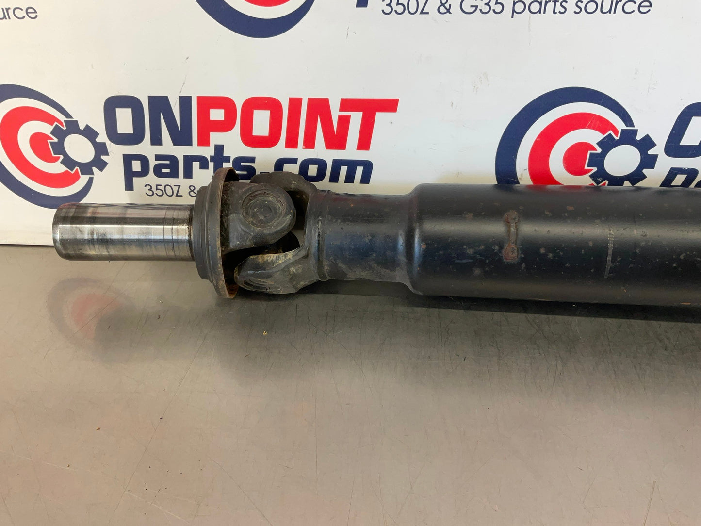 2003 Infiniti G35 Sedan 2 Piece RWD Rear Wheel Drive Shaft Manual OEM 15BDDE0 - On Point Parts Inc