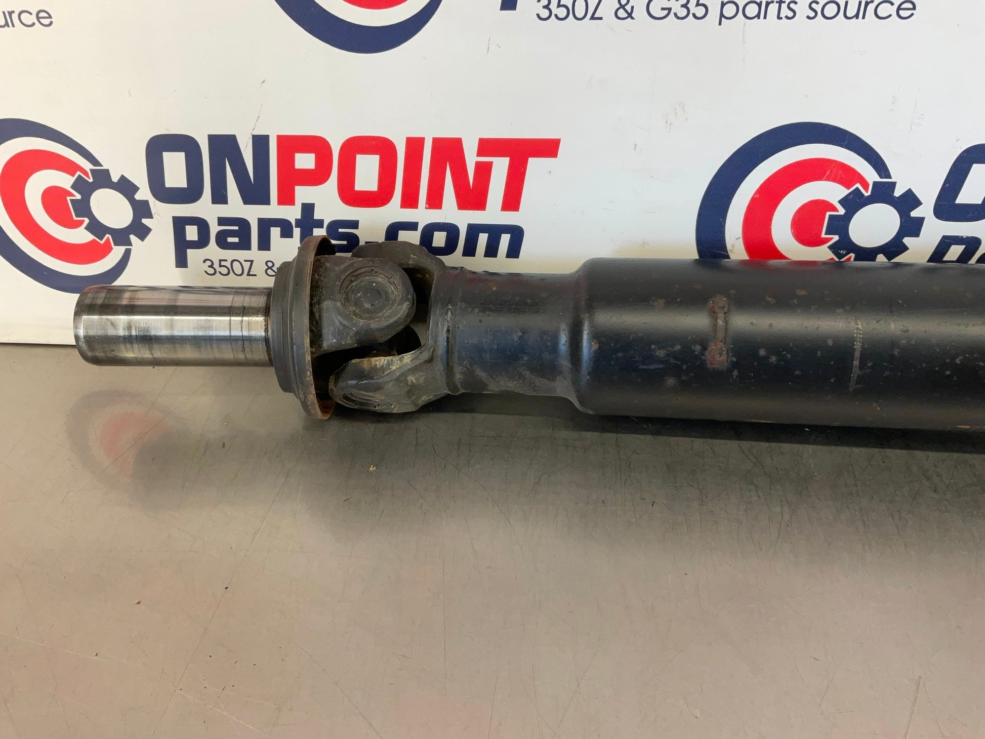 2003 Infiniti G35 Sedan 2 Piece RWD Rear Wheel Drive Shaft Manual OEM 15BDDE0 - On Point Parts Inc