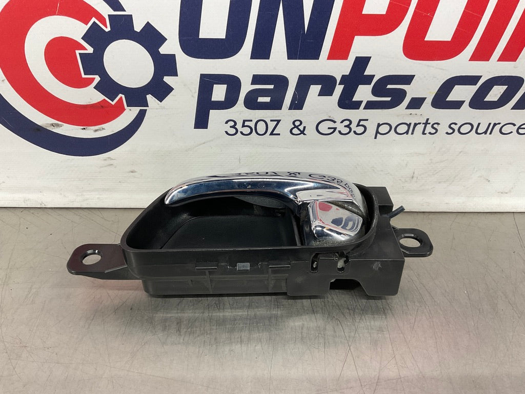 2008 Infiniti G37 Driver Left Interior Door Handle OEM 22BK0DA - On Point Parts Inc