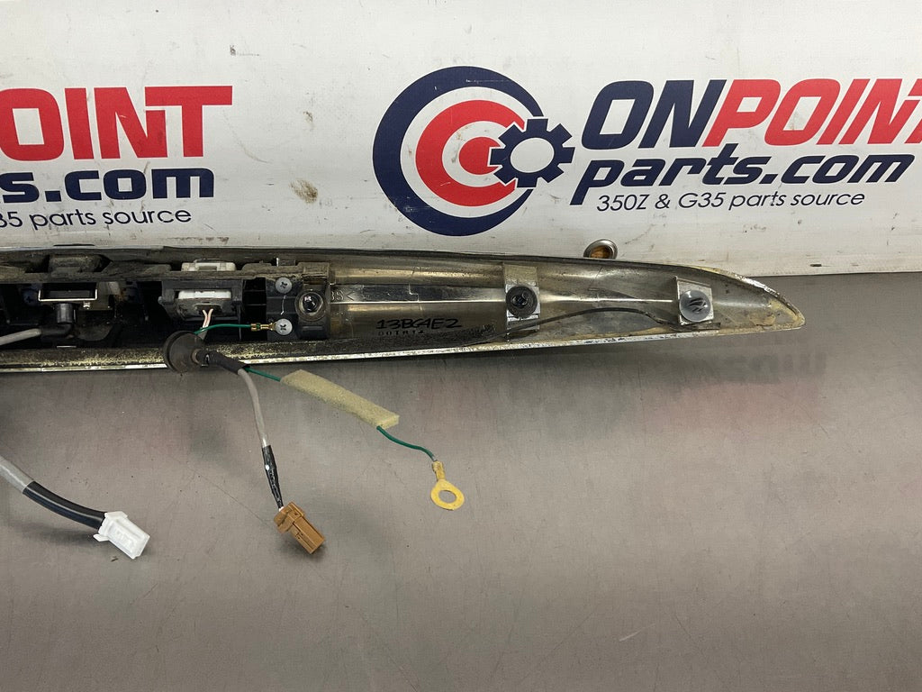 2008 Infiniti Sedan G35 Trunk Spoiler with Back Up Camera OEM 13BC4E2 - On Point Parts Inc