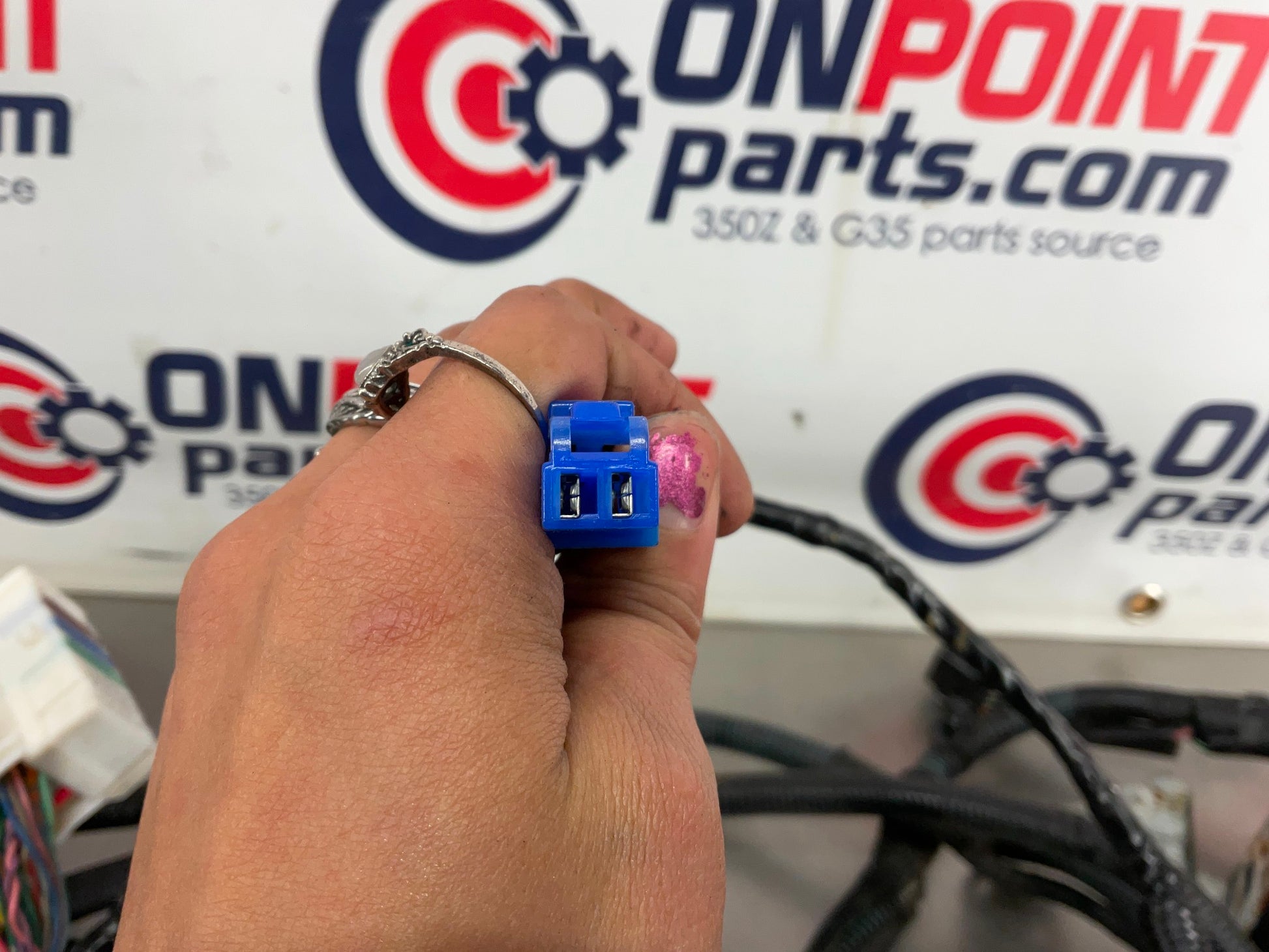 2008 Infiniti G37 VQ37VHR Engine Room Bay Wiring Harness Manual OEM 21BAXDG - On Point Parts Inc