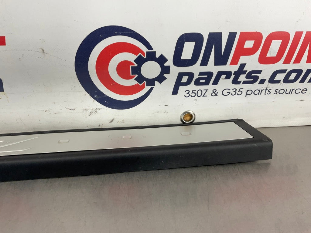 2004 Nissan 350Z Passenger Right Door Threshold Kick Plate Trim OEM 14BEQE7 - On Point Parts Inc
