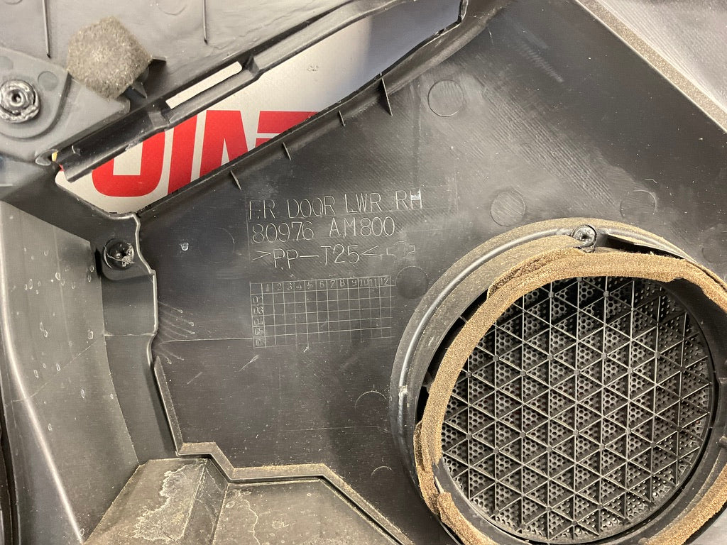 2003 Infiniti G35 Passenger Right Interior Door Panel 80900 OEM 13BEWE8 - On Point Parts Inc