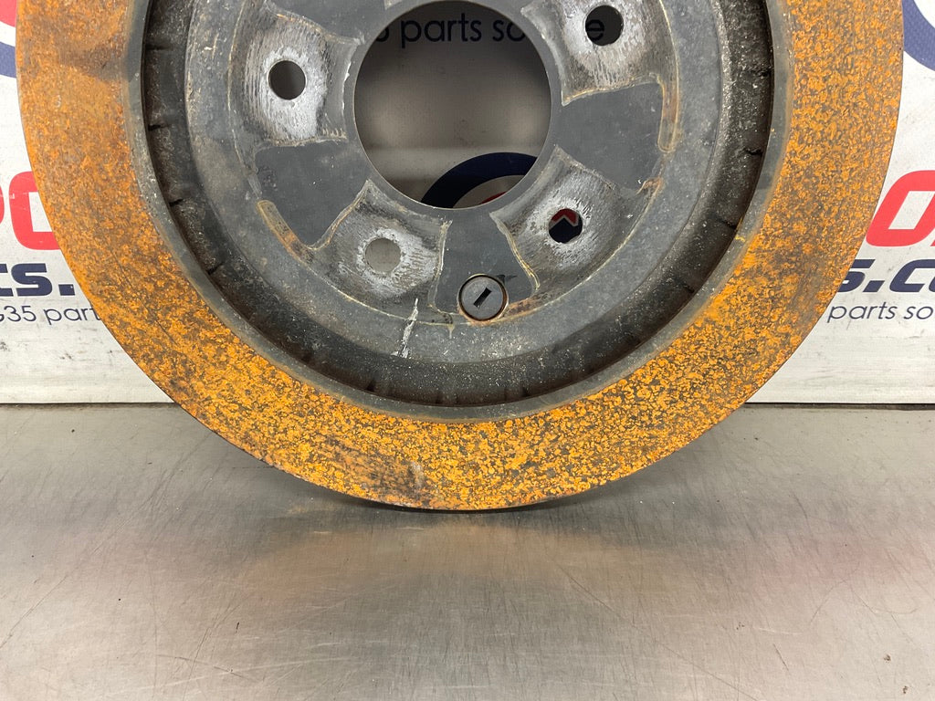 2016 Nissan 370Z Rear Akebono Brake Rotors  OEM 11BB9DG - On Point Parts Inc