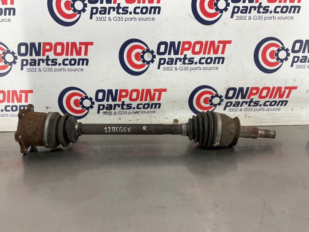 2013 Infiniti G37 Sedan Passenger Right Rear Axle Half Shaft OEM 12BCGEK - On Point Parts Inc