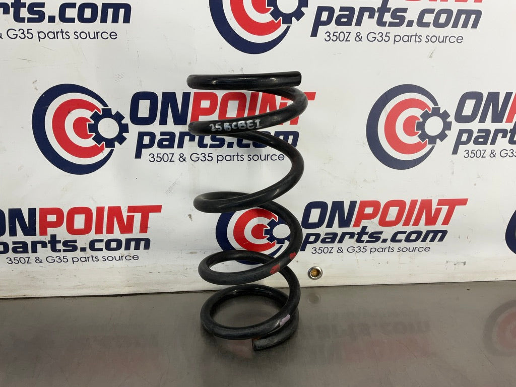 2007 Nissan 350Z Rear Red Dot Coil Springs OEM 25BCBEI - On Point Parts Inc