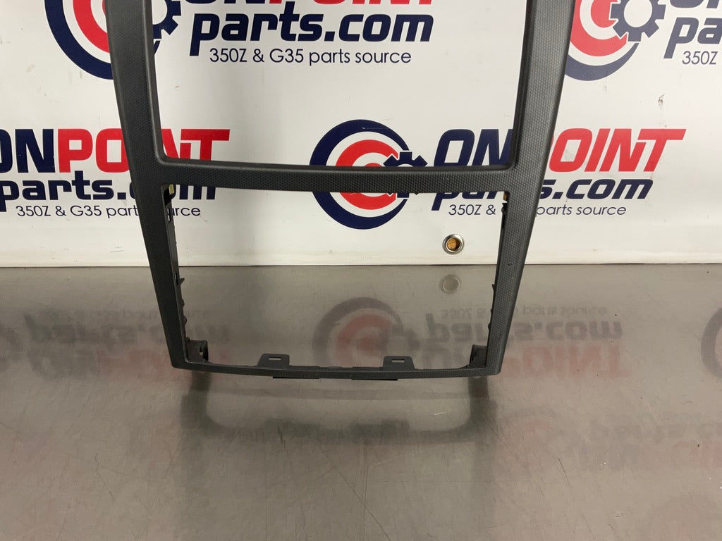 2003 Nissan 350Z Center Dash Instrument Bezel Cover Trim 68260 OEM 24BL7D7 - On Point Parts Inc