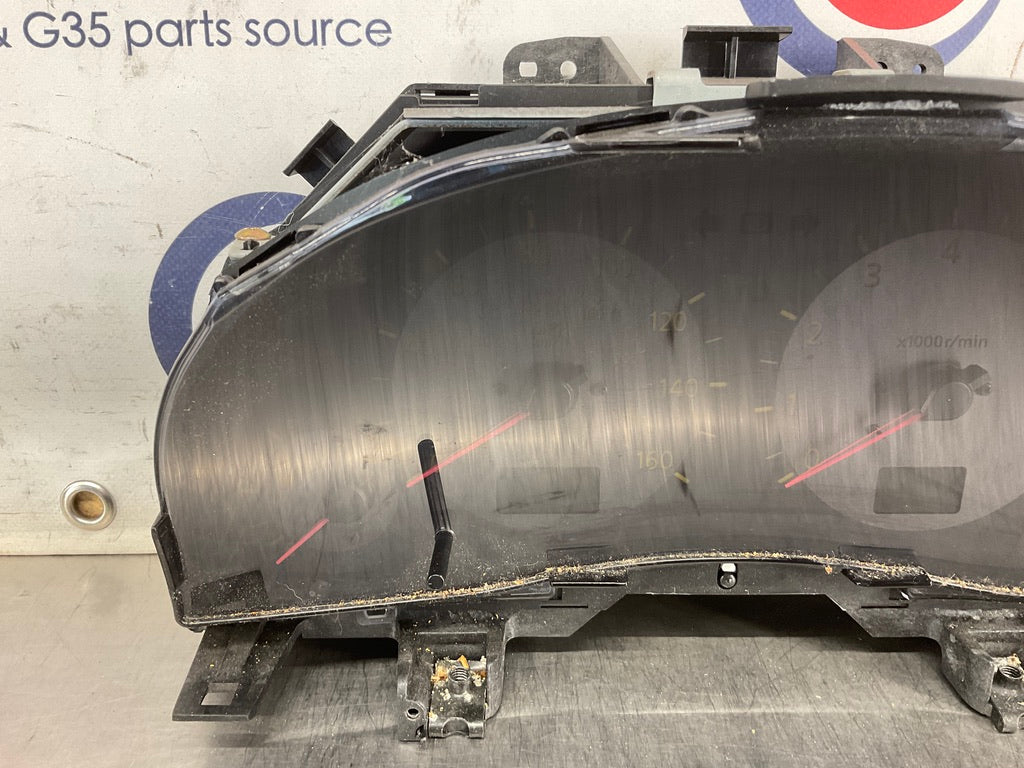 2004 Infiniti G35 Speedometer Instrument Gauge Cluster AT 108k OEM 15BE4EA - On Point Parts Inc