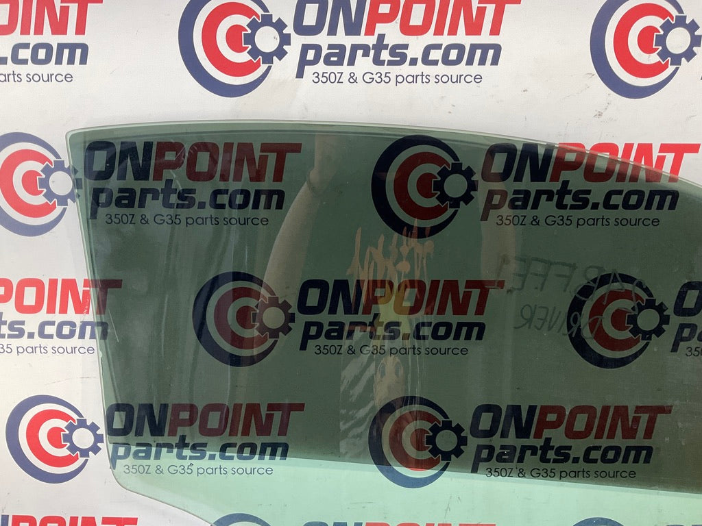 2005 Infiniti G35 Coupe Driver Left Door Tinted Window Glass OEM 24BFFE1 - On Point Parts Inc