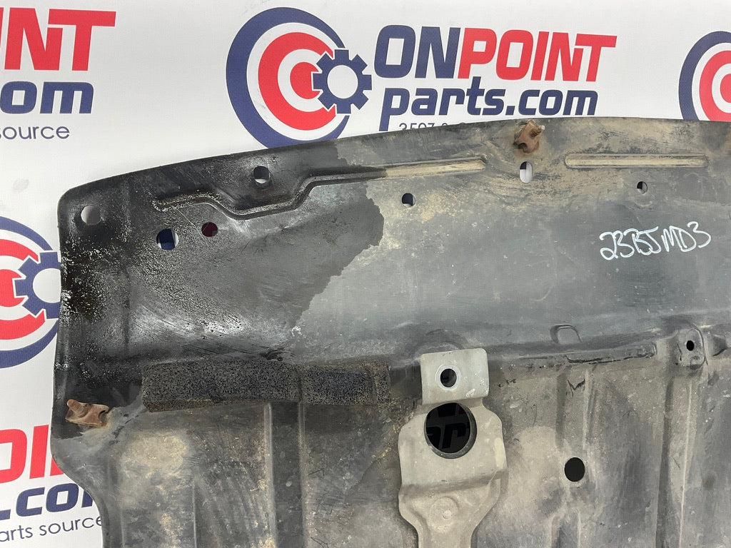 2008 Nissan 350Z Front Engine Splash Guard Skid Plate OEM 23BJMD3 - On Point Parts Inc