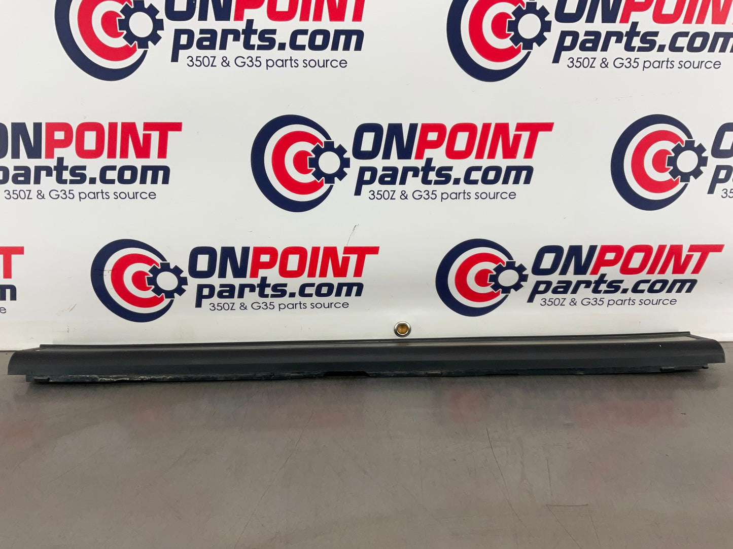 2003 Infiniti G35 Driver Left Door Threshold Kick Plate Trim 76895 OEM 11BJRD7 - On Point Parts Inc