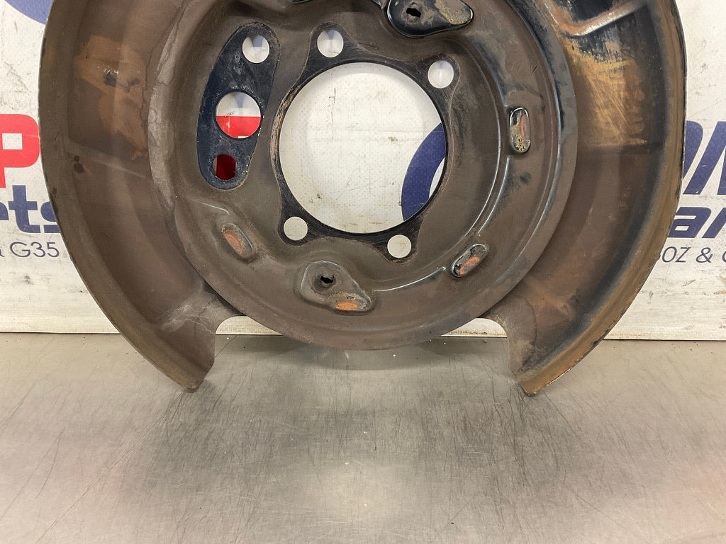 2003 Nissan 350Z Passenger Right Rear Brake Dust Cover Baffle Plate OEM 23BCPEK - On Point Parts Inc