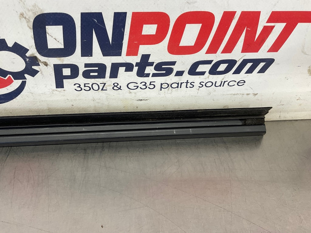 2008 Infiniti G35 Passenger Right Upper Door Window Weather Seal OEM 13BC4E7 - On Point Parts Inc
